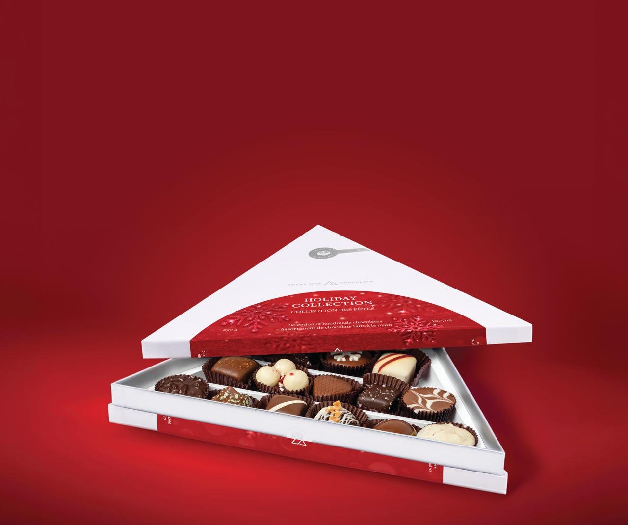 Holiday Collection peak box of chocolates